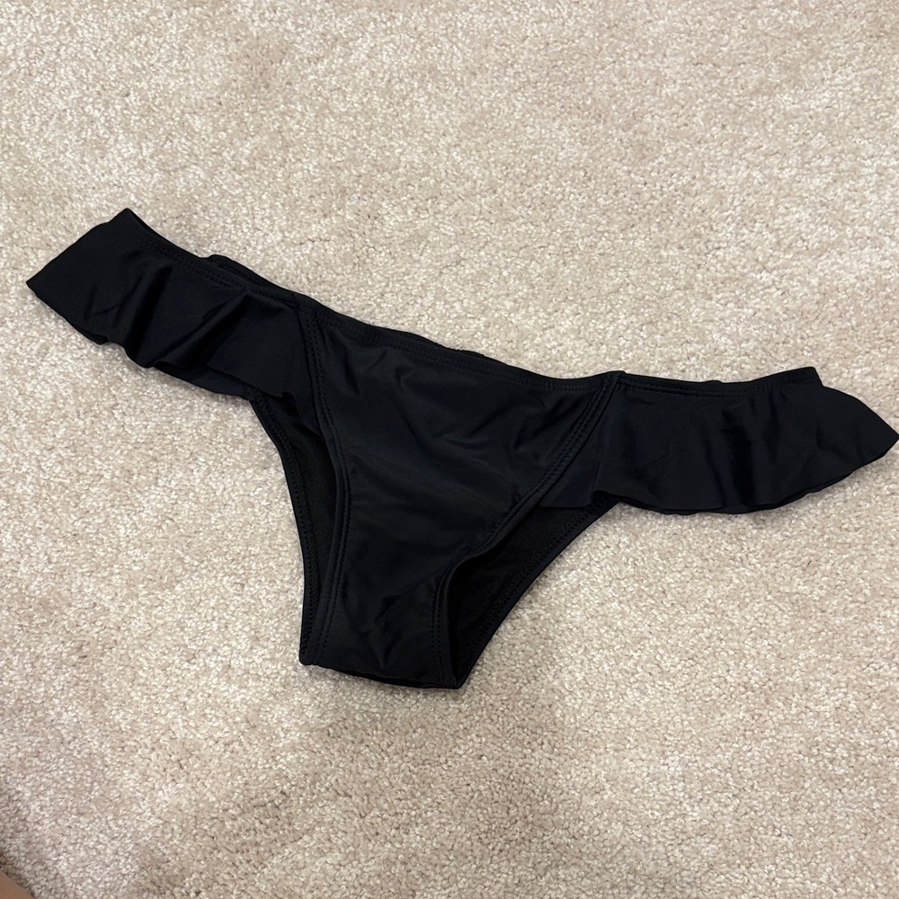 Express Swim Black Bikini Bottom